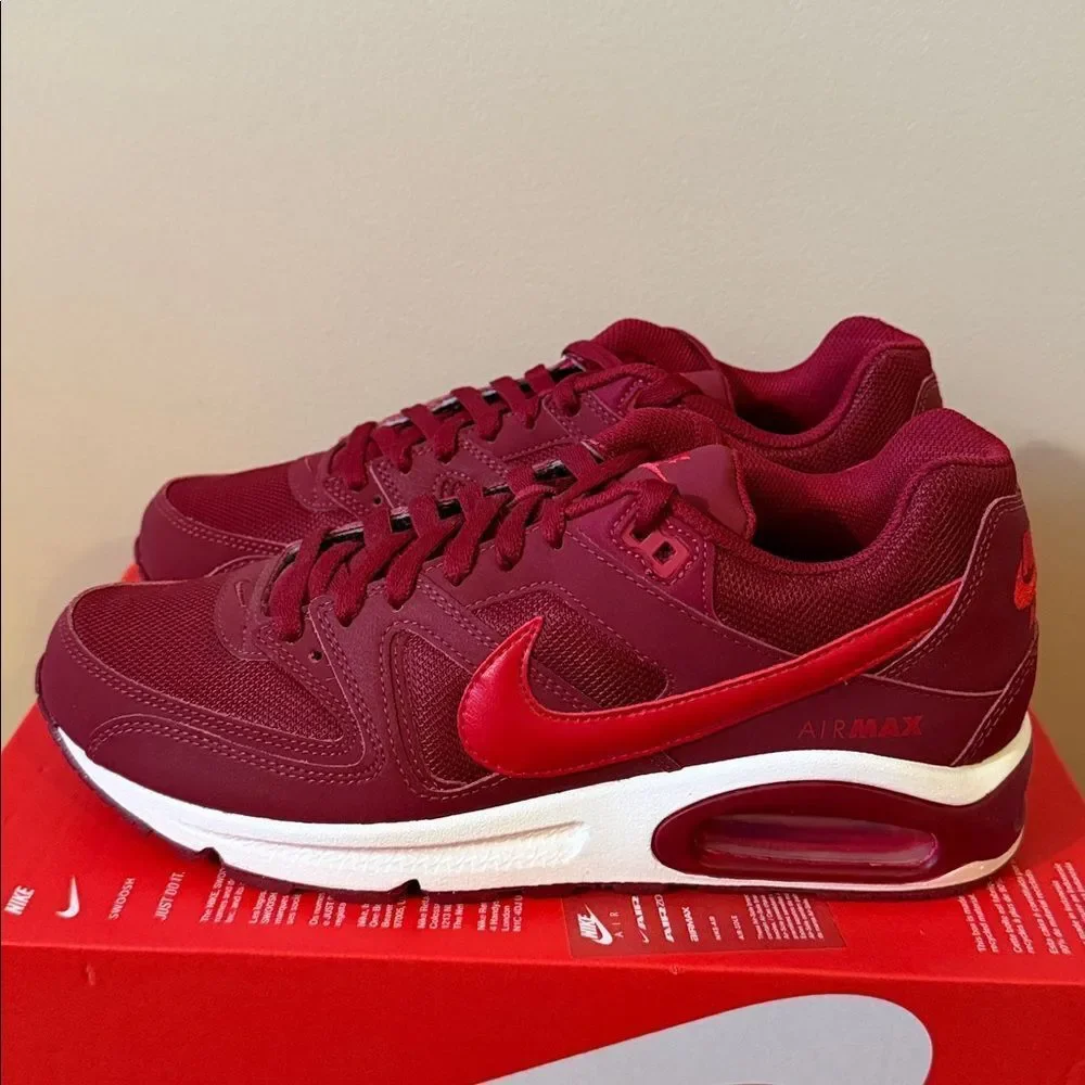 Nike Air Max Command Gym Red 629993-661 Men’s Size 9